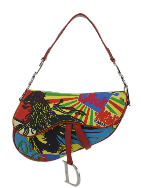 Christian Dior 2003 pre owned Dior Mania Saddle Shoulder Bag