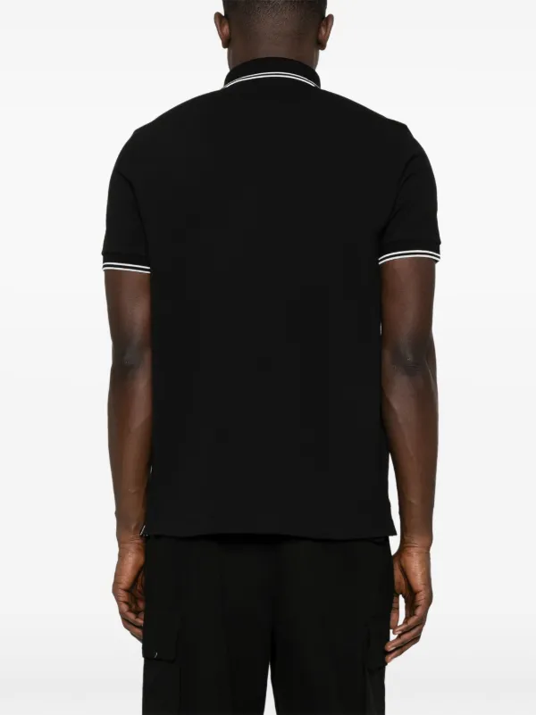 Stone Island Compass-badge Piqué Polo Shirt | Black | FARFETCH Stone Island Compass-badge Piqué Polo Shirt | Black | FARFETCH