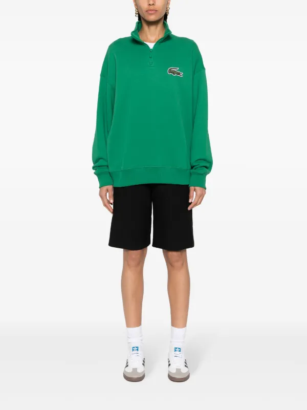 Lacoste half zip discount sweatshirt