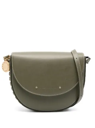 Stella McCartney Frayme ショルダーバッグ M | グリーン | FARFETCH JP