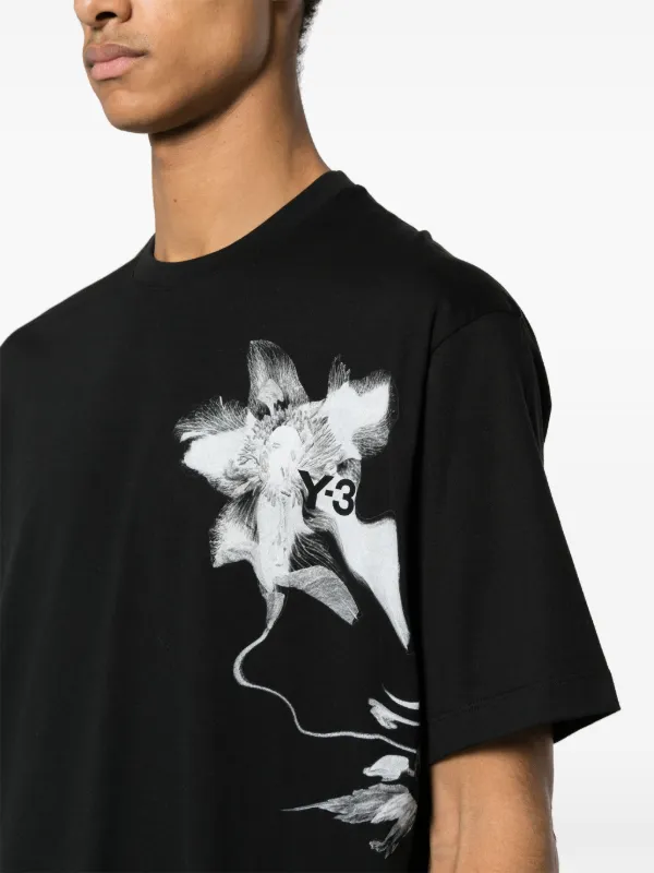 Y-3/ワイスリー/GFX SS TEE 1/グラフィックTシャツ(S Black