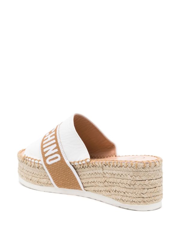 Moschino espadrilles discount sandals