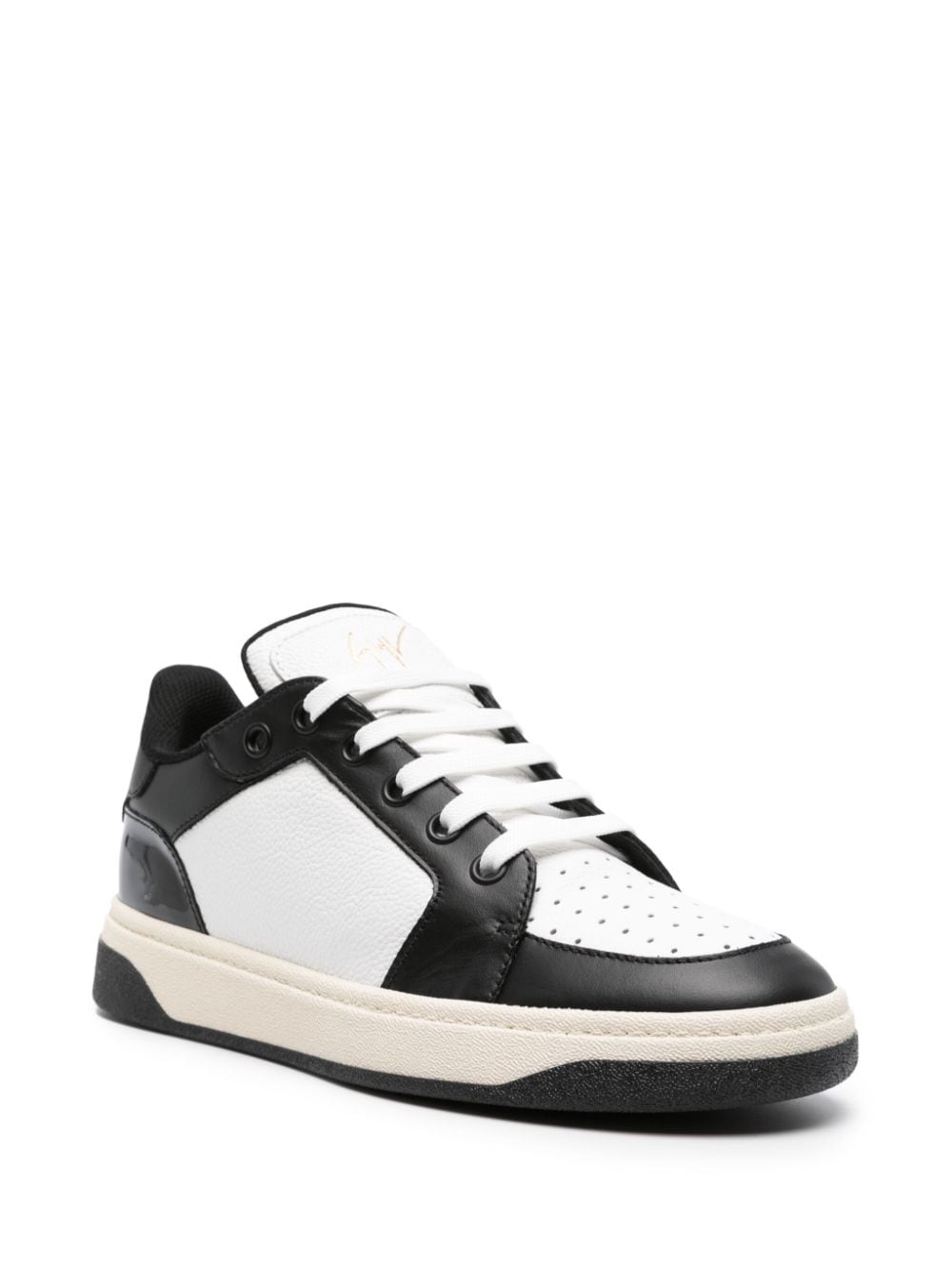Giuseppe Zanotti GZ94 panelled leather sneakers White