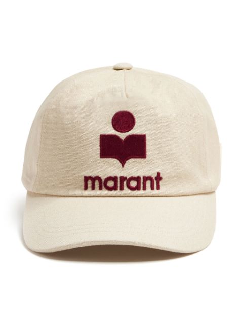 ISABEL MARANT logo-embroidered cotton cap