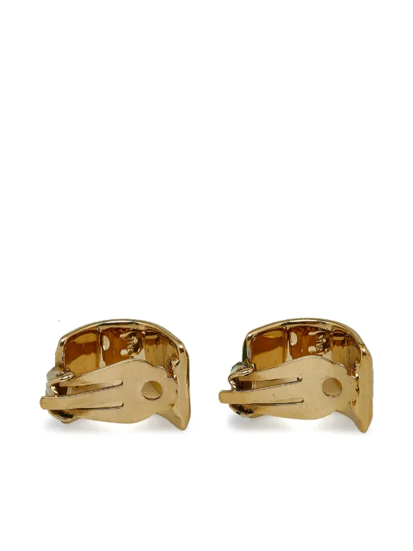 Hermes clip on deals earrings