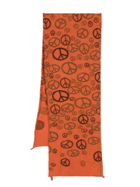 KAPITAL Peace wool scarf