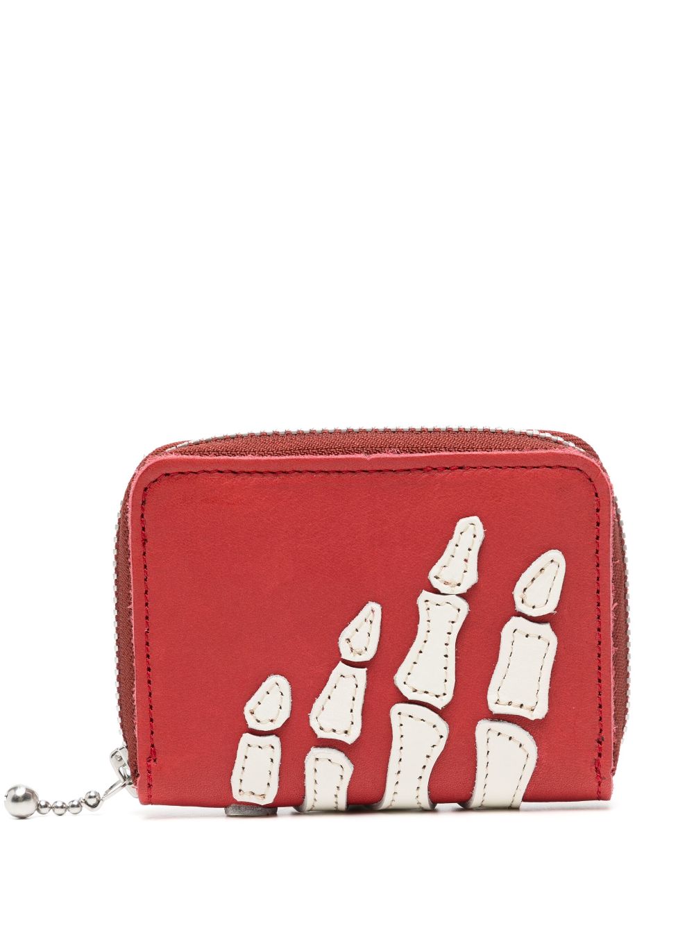 KAPITAL Mini Thumb-Up Bone Leather Wallet - Farfetch