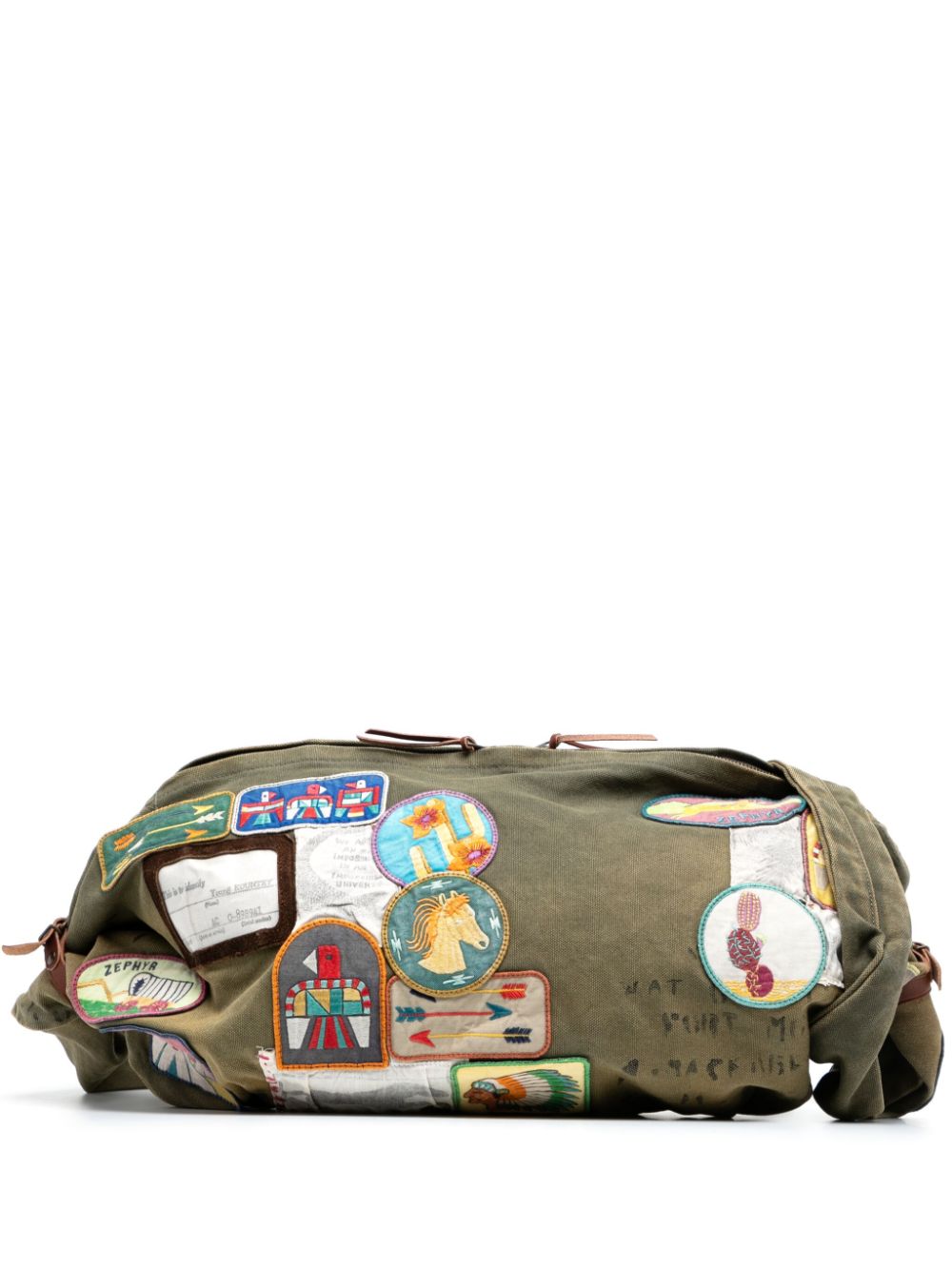 KAPITAL 8 Kountry Snufkin Canvas Shoulder Bag - Farfetch