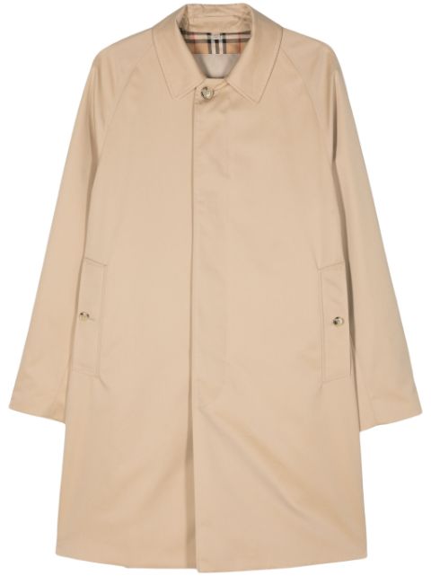 Burberry Camden Heritage Car single-breasted coat Men