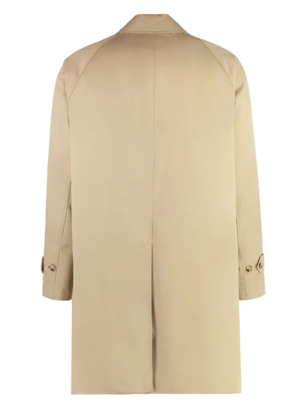 Burberry Camden Heritage Car single-breasted Coat | Neutrals