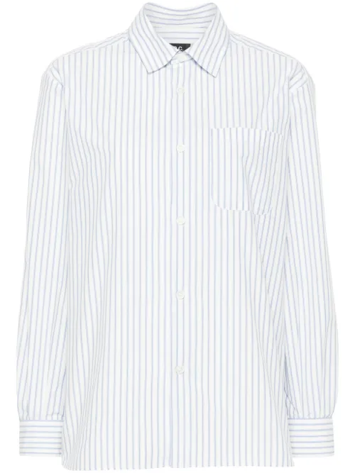 Chemise à rayures Sela - A.P.C. - Modalova