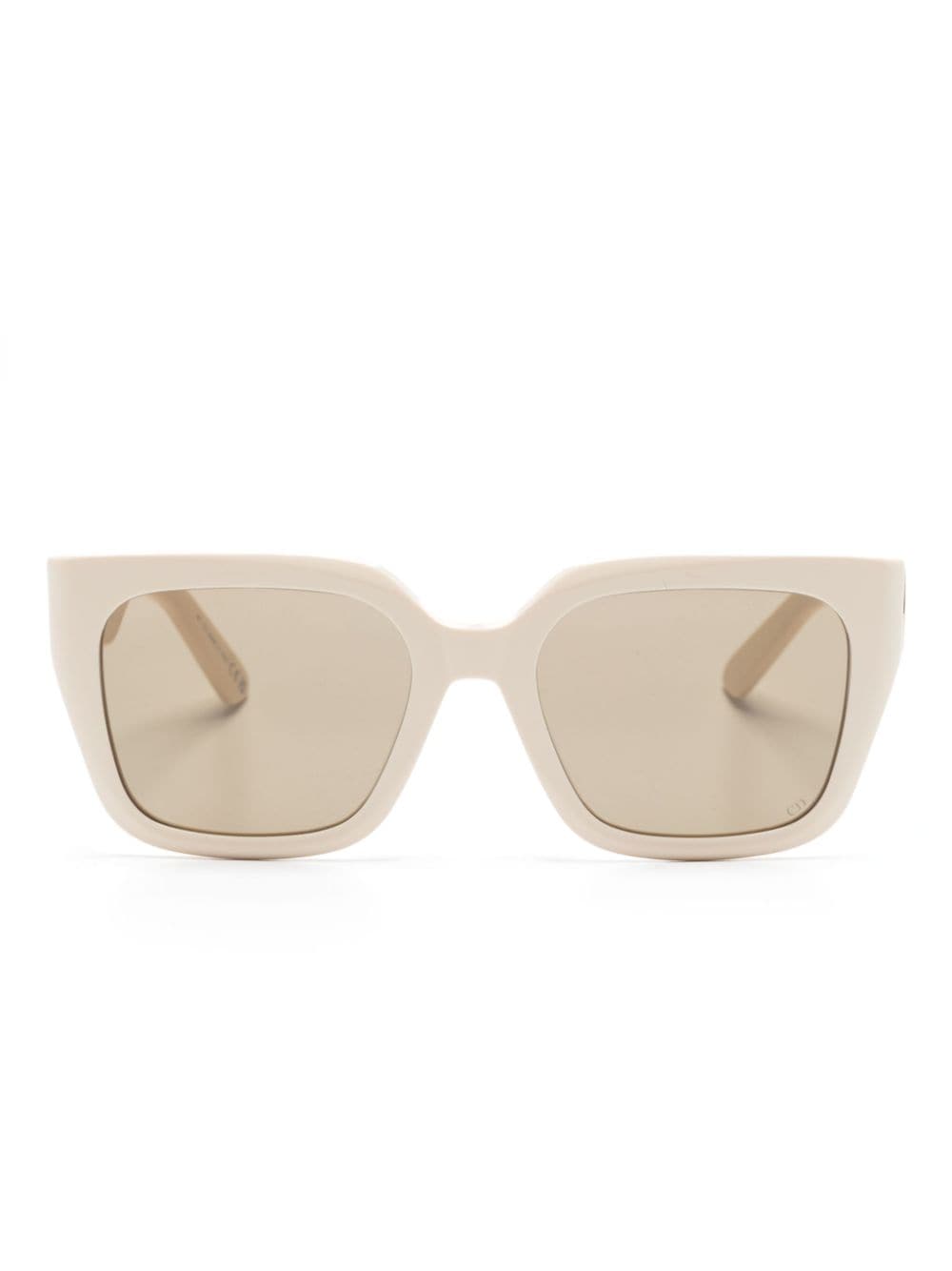 Dior Eyewear 30Montaigne S8U zonnebril met vierkant montuur Beige