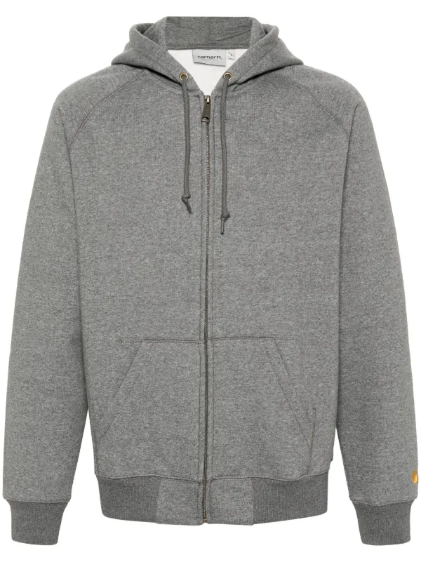 Mens carhartt zip up on sale hoodie