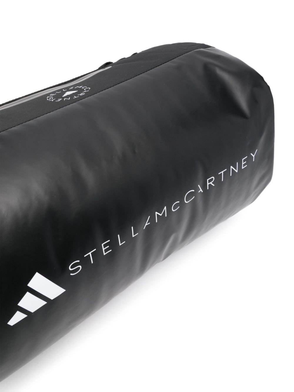 Shop Adidas Originals X Stella Mccartney 24/7 Logo-print Bag In Black