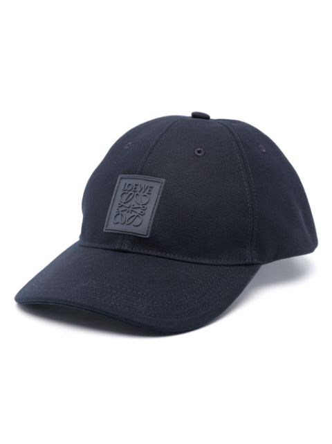 LOEWE applique-logo canvas baseball cap Men