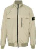 Stone Island Compass-appliqué lightweight jacket - Neutrals