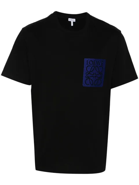 LOEWE t-shirt en coton à logo brodé