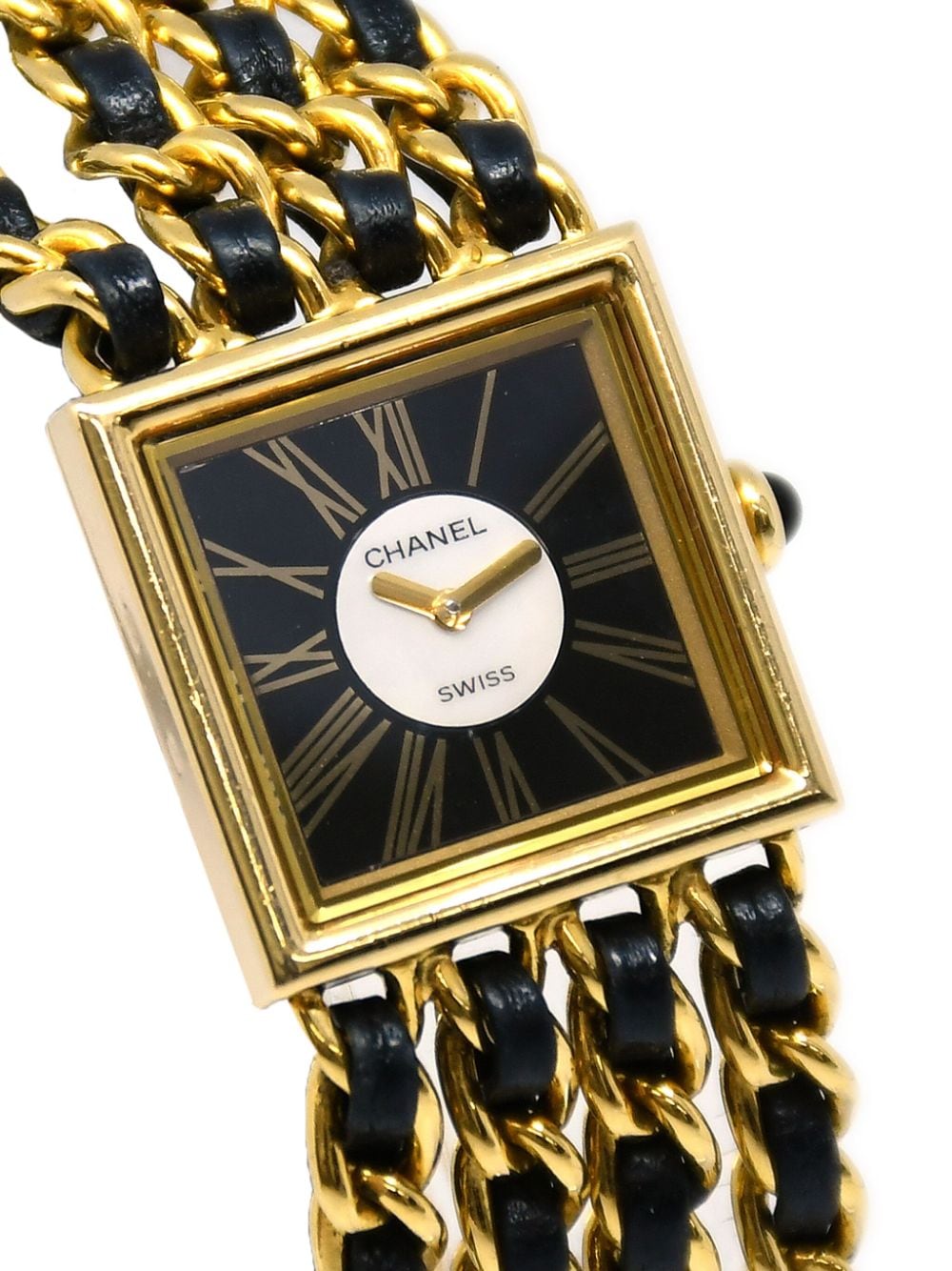 CHANEL Pre-Owned 1987 pre-owned Mademoiselle horloge - Goud