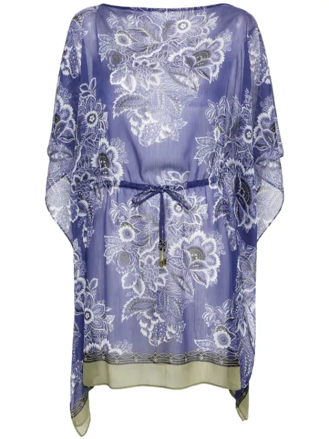ETRO floral-print kaftan dress