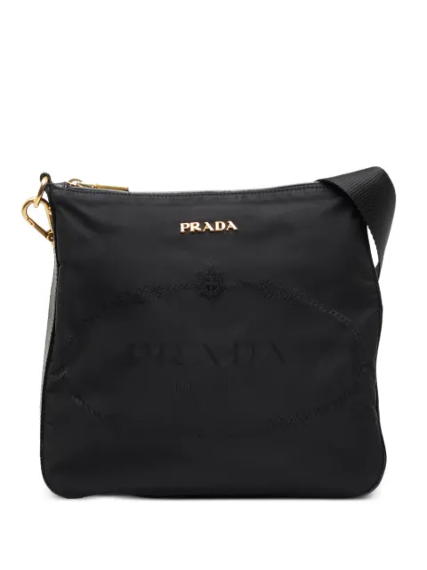 Prada Pre-Owned 2010-2023 logo-embellished crossbody bag