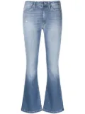 DONDUP distressed-effect flared-leg jeans - Blue