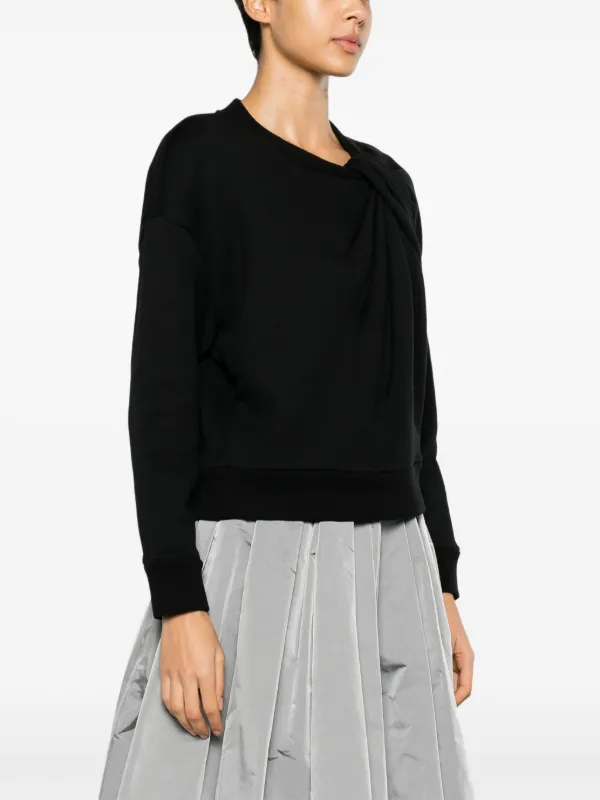 Alexander McQueen ノットディテール スウェットシャツ | ブラック