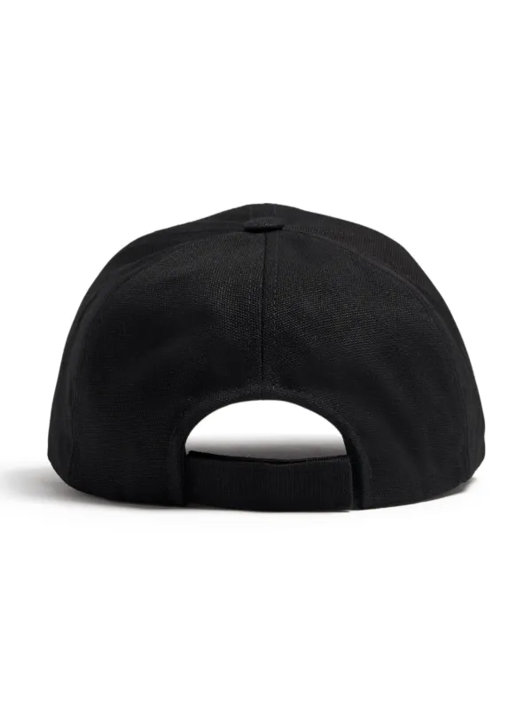 【Isabel marant】「タイロン」ロゴ入りベースボールキャップ Tyronyh Cap Man ecru and black | ISABEL MARANT Official