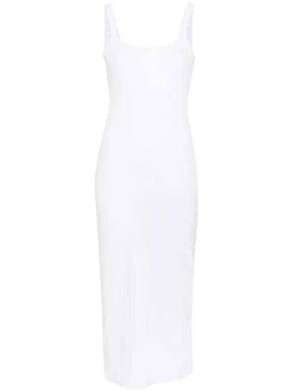 Chloé ラッフル ドレス | ホワイト | FARFETCH JP