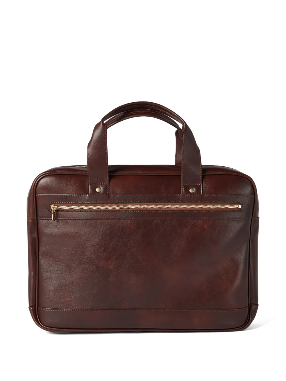 Brunello Cucinelli Office laptoptas Bruin