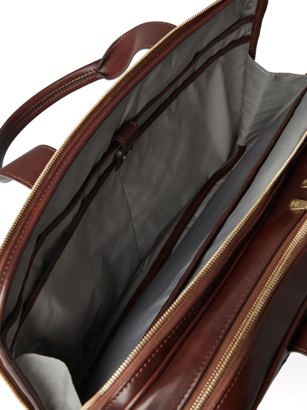 Brunello Cucinelli Office laptoptas Bruin