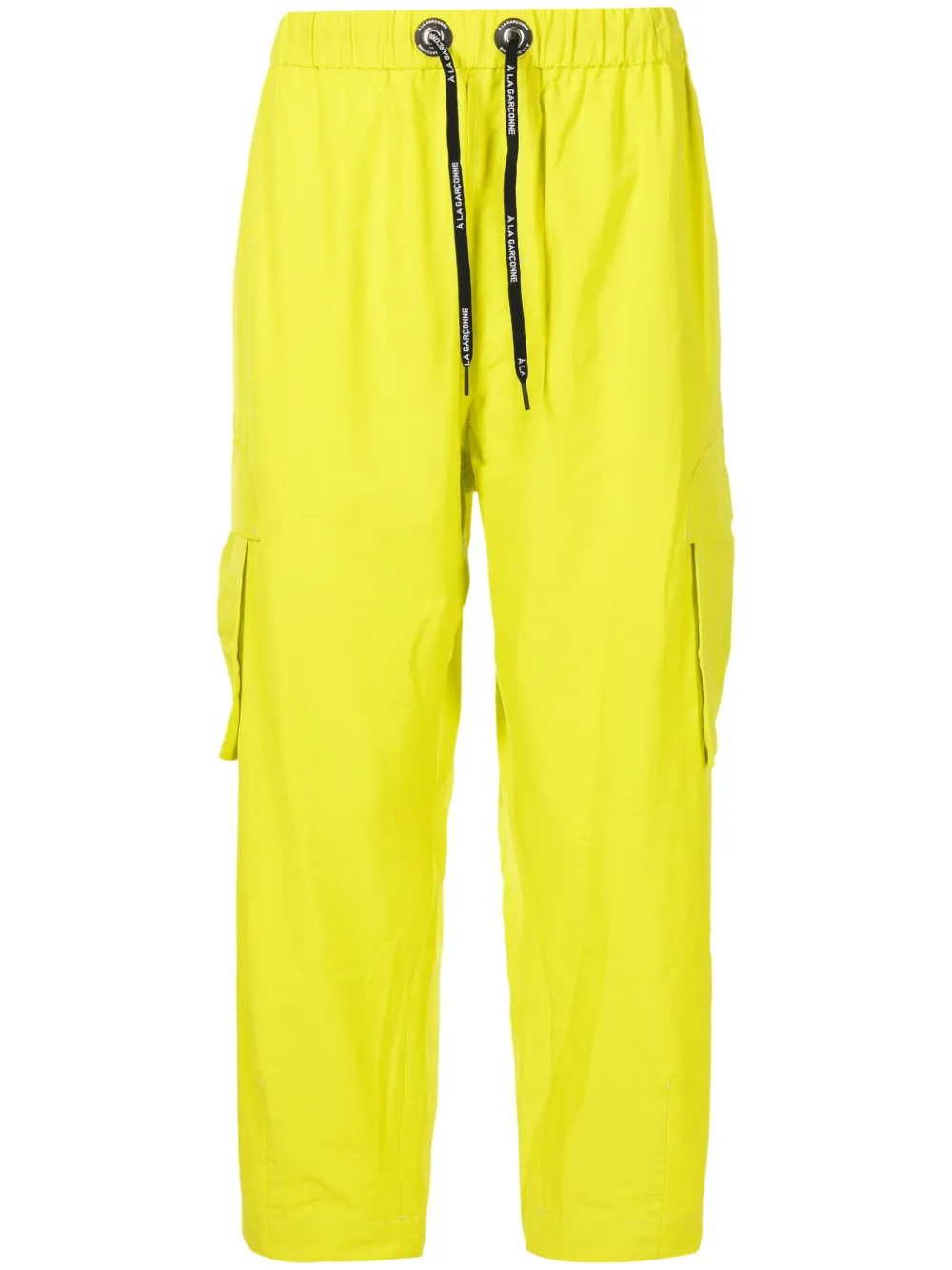 À La Garçonne Calça cargo com ajuste no cós | Verde | Image 1