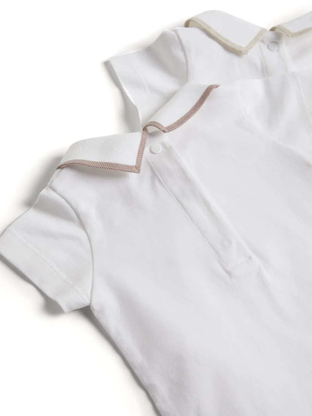 Brunello Cucinelli Teddy Bear-print Cotton Bodysuit In White