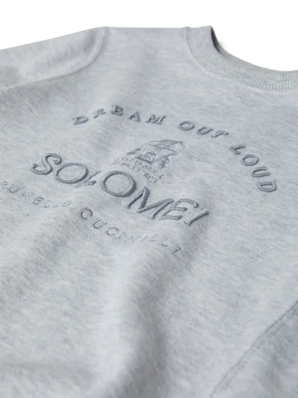 Brunello Cucinelli Kids エンブロイダリー スウェットシャツ
