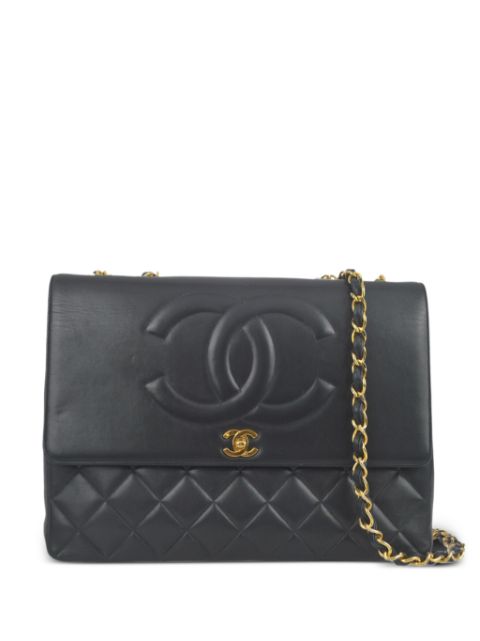 CHANEL 1992 straight flap shoulder bag Women