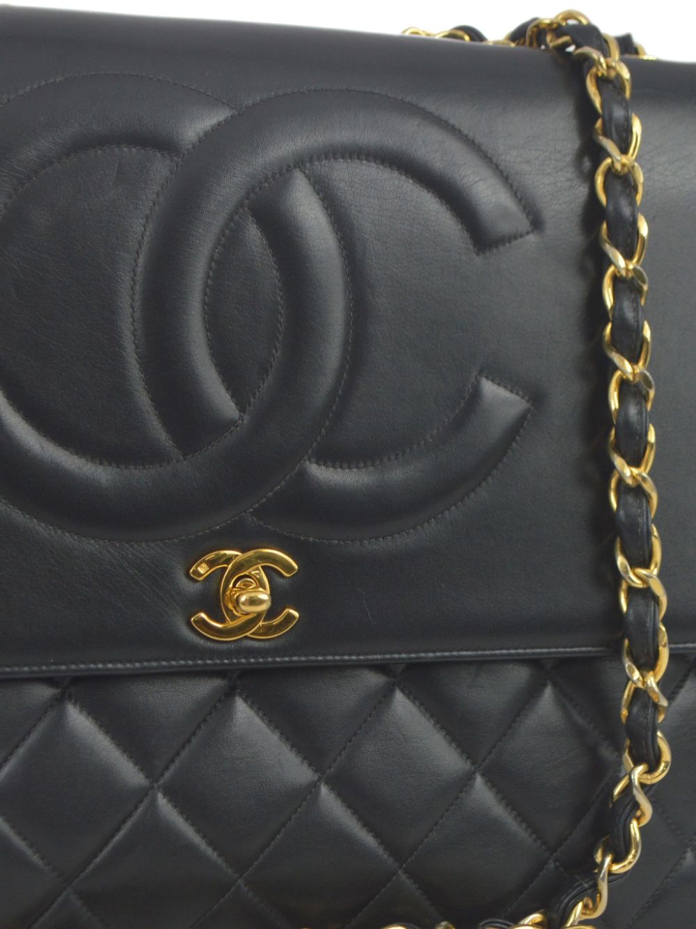 CHANEL 1992 straight flap shoulder bag Women