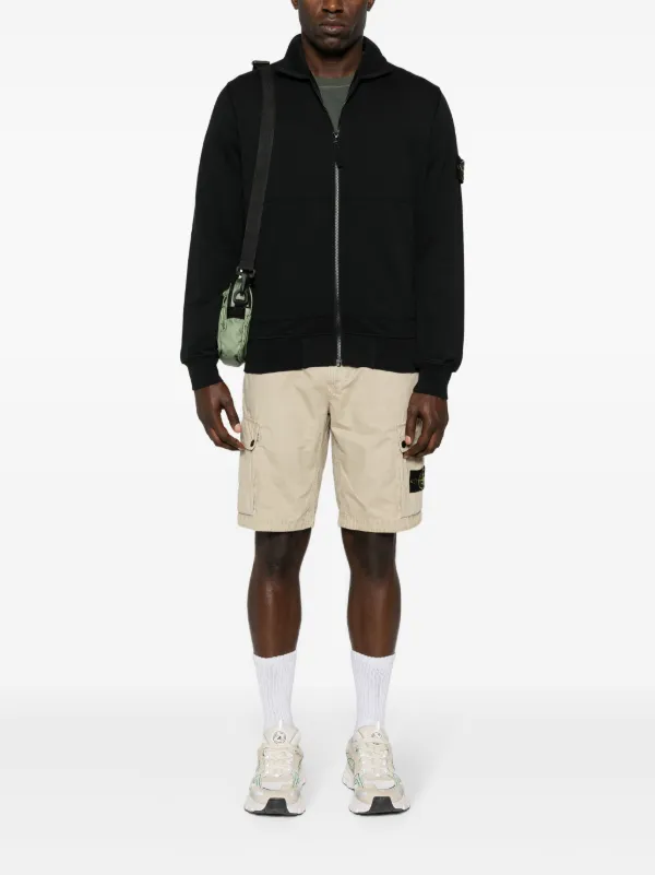 Stone Island Cotton Jersey Cardigan Farfetch