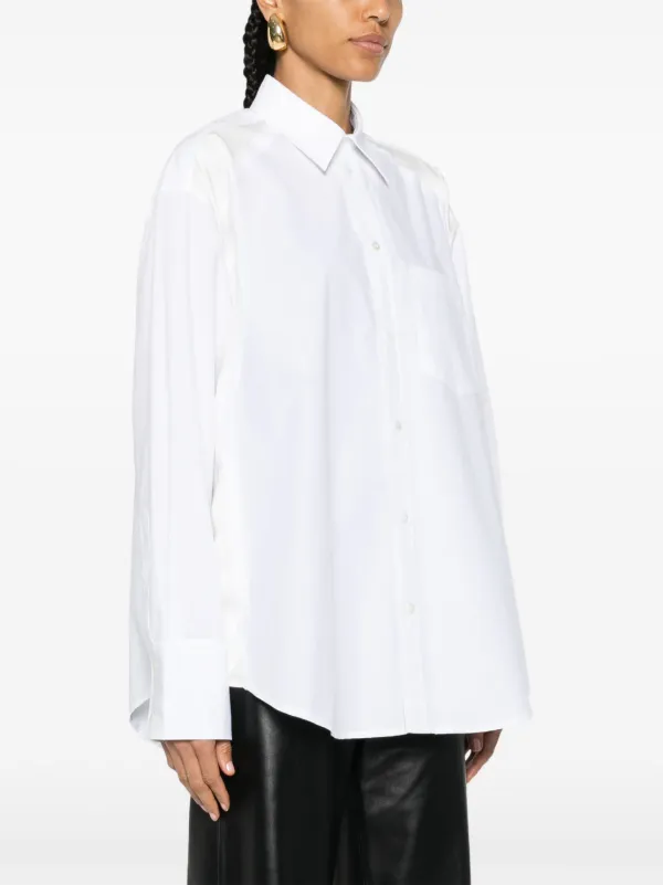超ユニーク●JW ANDERSON●レンブラントPKシャツ JW Anderson コントラストパネル シャツ | ホワイト | FARFETCH JP