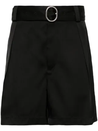 JIL SANDER 黒 ショートパンツ JIL SANDER - JIL SANDER ジルサンダー ショートパンツ 34(XS位