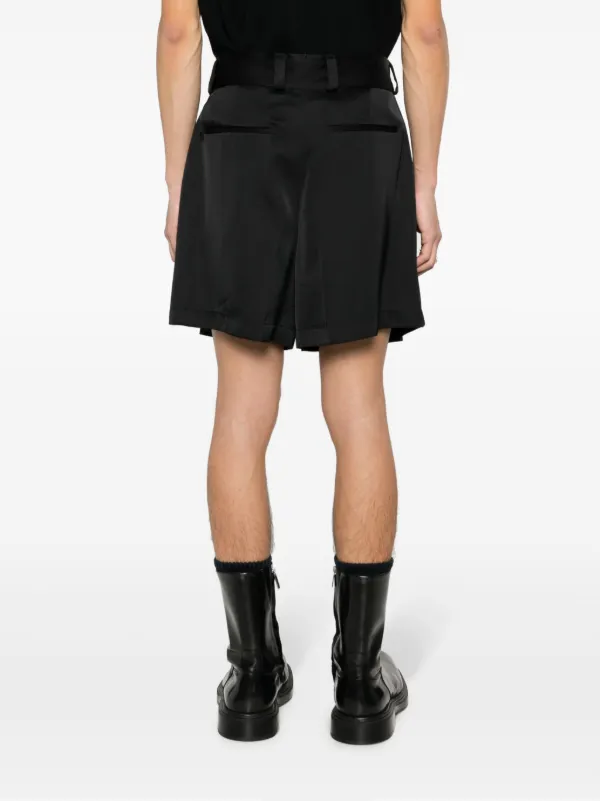 【関税込み】Jil Sander ブラック コットン ショートパンツ 23305498_53649003_1000.jpg