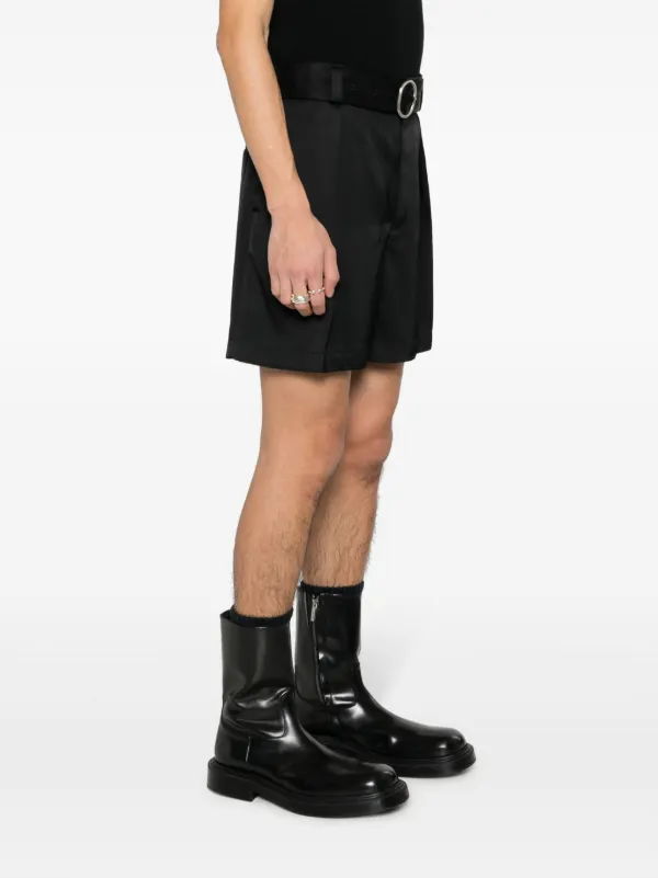 Jil Sander ベルテッド ショートパンツ | ブラック | FARFETCH JP