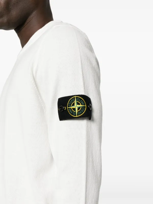 Stone  ホワイト スウェットシャツ ストーンアイランド STONE ISLAND STONE ISLAND スウェットシャツ