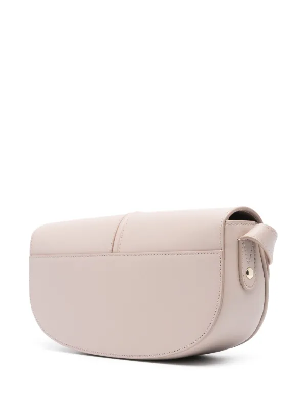 A.P.C ライトピンク レザー ショルダーバッグ A.P.C. Betty ショルダーバッグ | グレー | FARFETCH JP