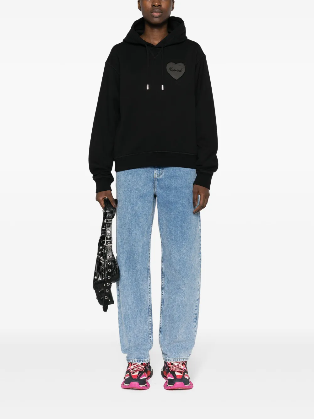 MOSCHINO JEANS Straight katoenen jeans - Blauw