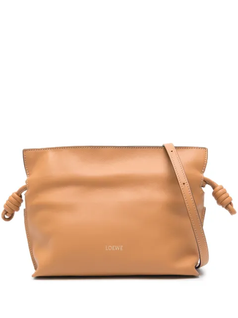 LOEWE 플라멩코 가죽 크로스 백