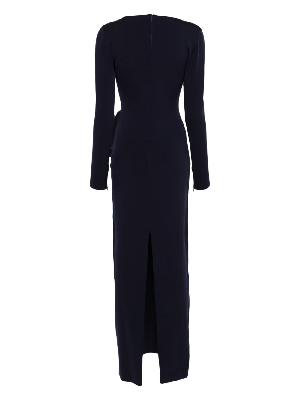 Roland Mouret Gebreide maxi-jurk - Blauw