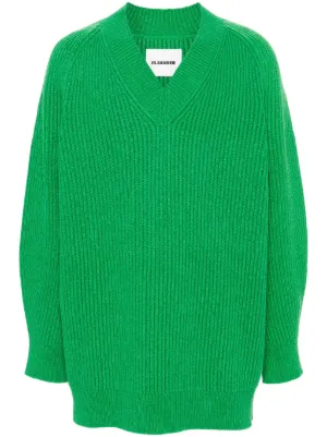 The Elder Statesman Simple セーター | グリーン | FARFETCH JP