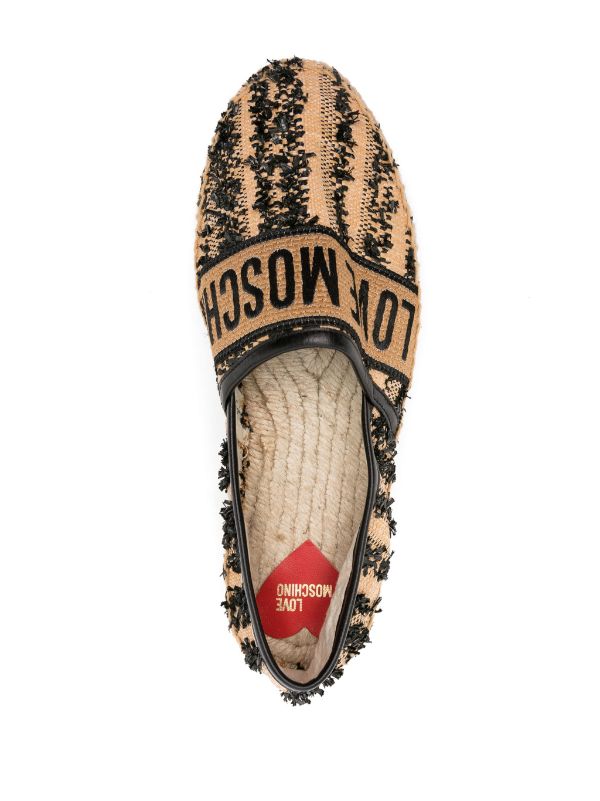 Love moschino discount espadrille