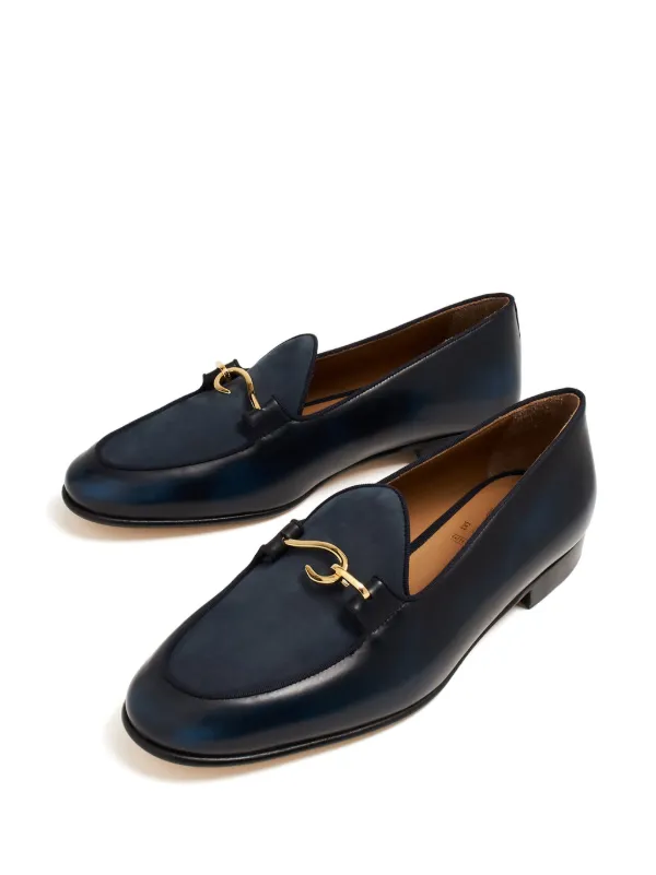 Edhen Milano アーモンドトゥ レザーローファー - Farfetch