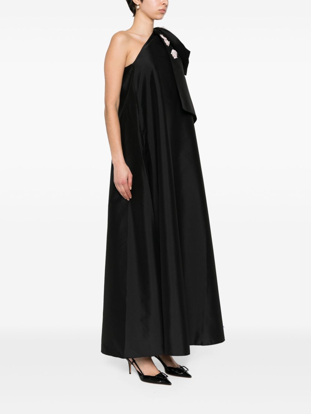 Shop Bernadette Winnie Maxi Dress In Black