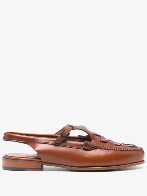 Hereu Roqueta leather slippers 